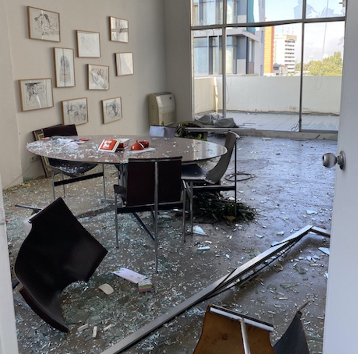 Beirut gallery after the blast