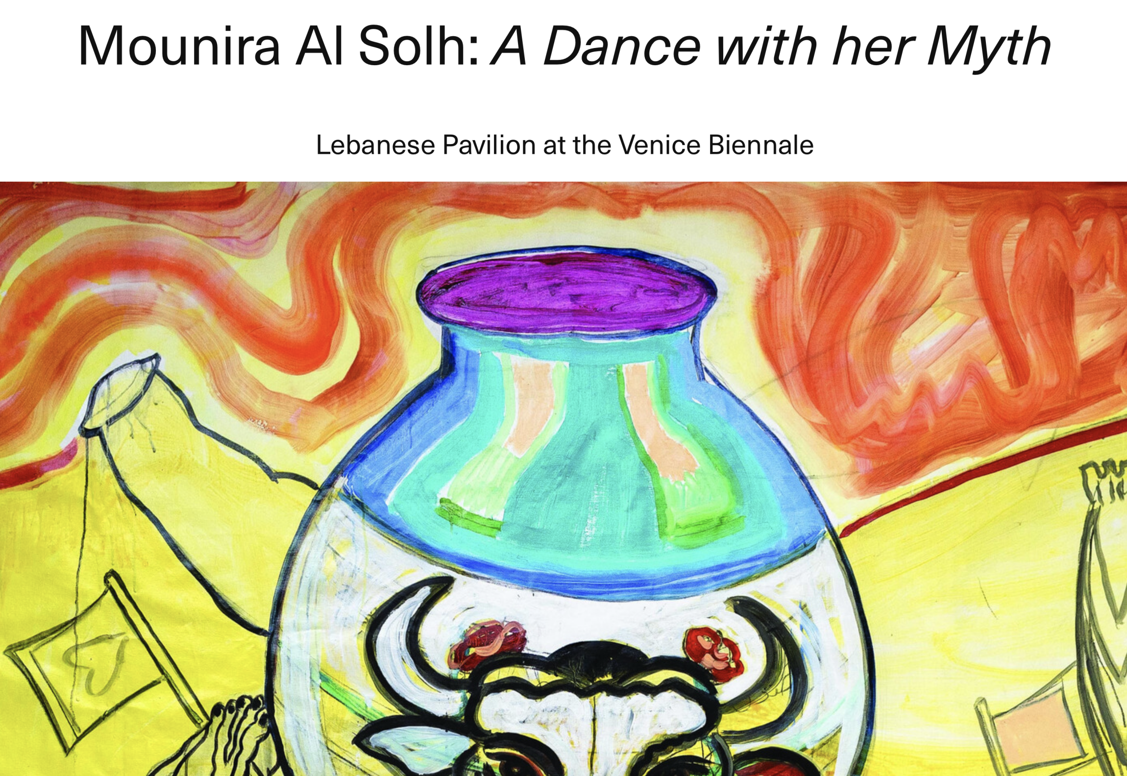 Mounira Al Solh « Mounira Al Solh: A Dance with her Myth » | via e-flux, April 11, 2024