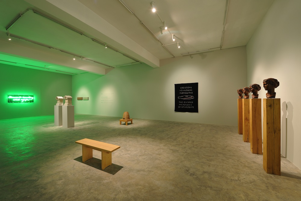 Ian Hamilton Finlay, 2014, Exhibition view, Sfeir-Semler Gallery Beirut