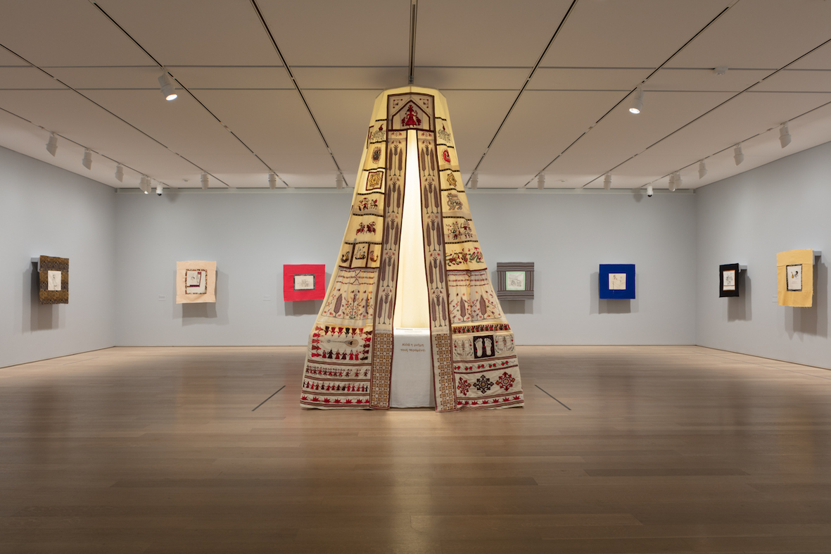 I Strongly Believe in Our Right to Be Frivolous, 2012-2017, Installation view, documenta Art Institute Chicago