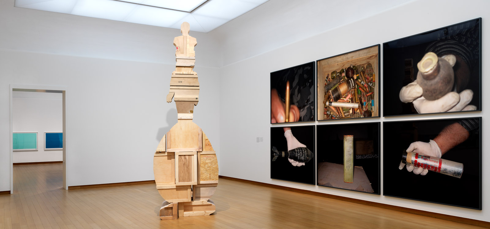 Installation view ‘Walid Raad – ‘Let’s be honest, the weather helped’, Stedelijk Museum Amsterdam, 2019, Photo: Gert Jan van Rooij.