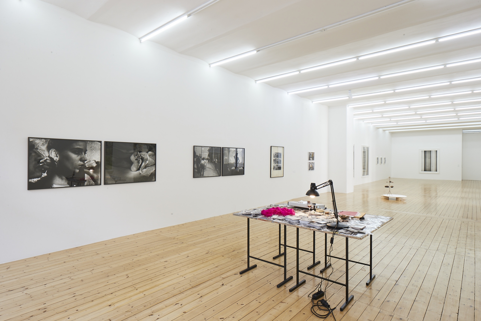 Mac Adams & Dove Allouche: Das unsichtbare Bild, Exhibition view Sfeir-Semler Gallery Hamburg 2021