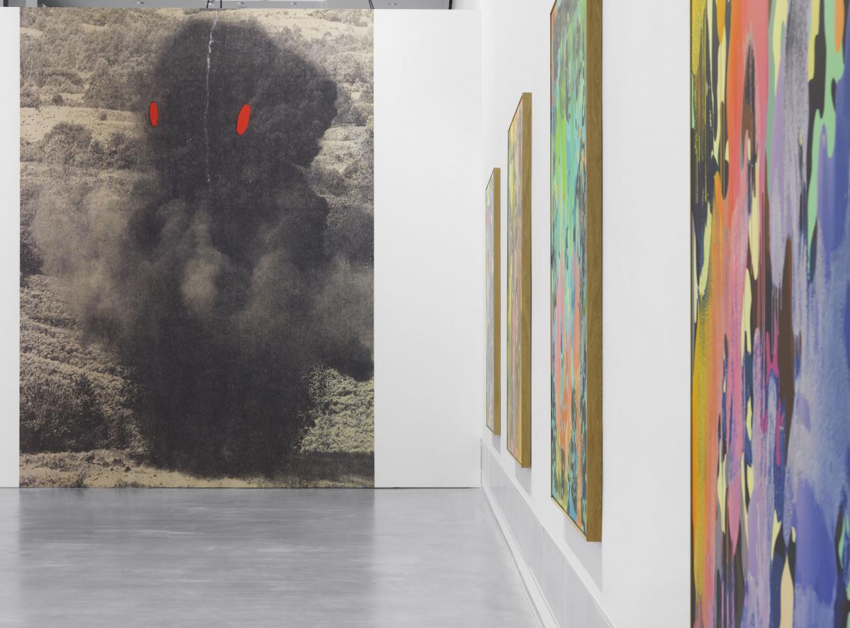 Christine Streuli, Fred-Thieler-Preis, Exhibition view Berlinische Galerie, 2017