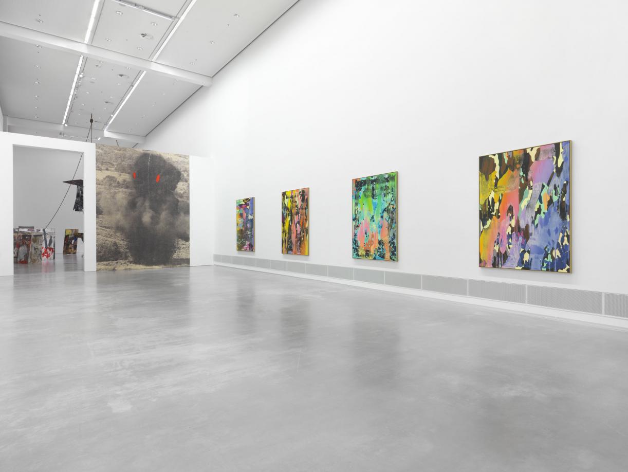 Christine Streuli, Fred-Thieler-Preis, Exhibition view Berlinische Galerie, 2017