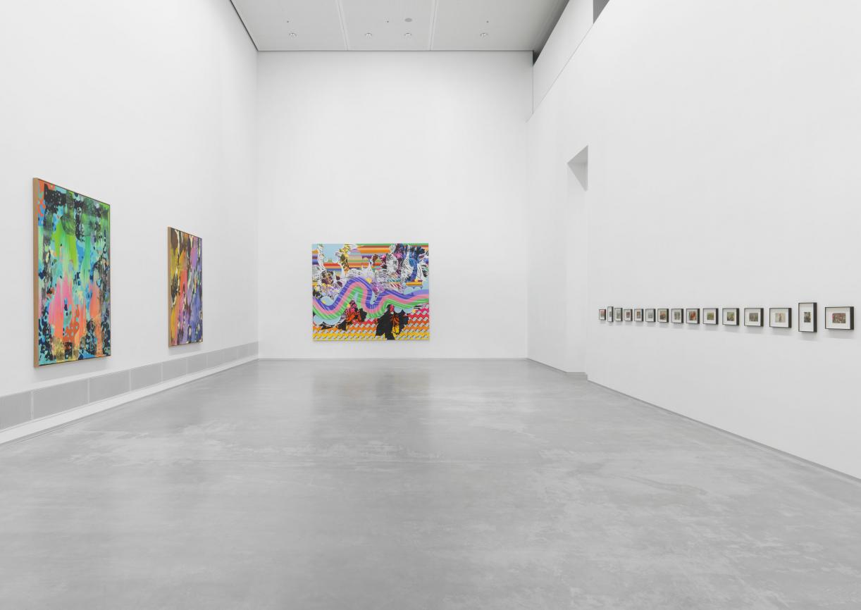 Christine Streuli, Fred-Thieler-Preis, Exhibition view Berlinische Galerie, 2017
