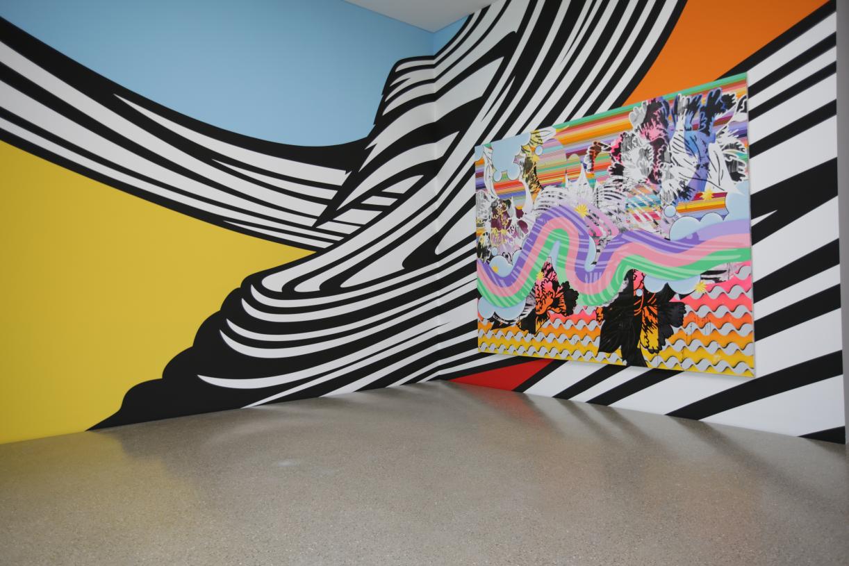 Christine Streuli, Zu Gast in der Sammlung, Exhibition view, Folkwang Museum, 2017