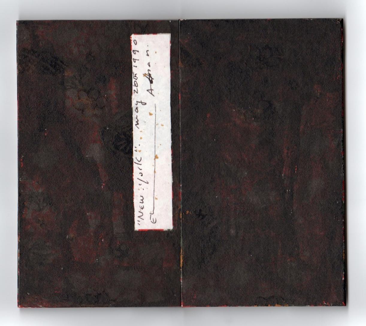"New York", May 20th 1990, 1990, Cover