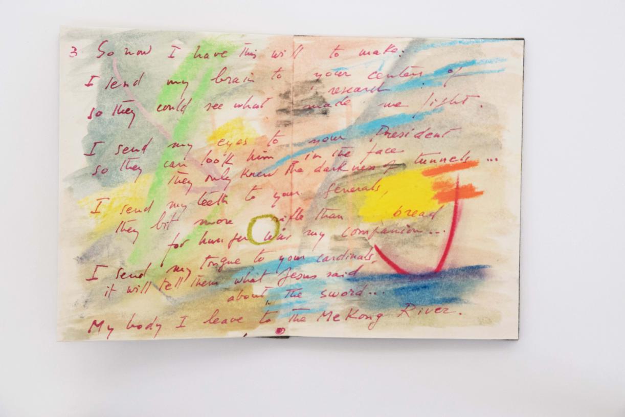 The War poem, 1988, p. 10-11