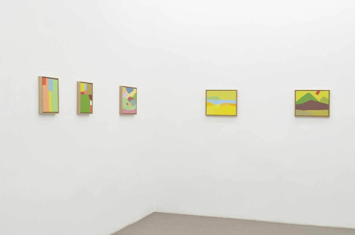 Etel Adnan: Works 1956 - 2012, 2012, Exhibition view, Sfeir-Semler Gallery Hamburg