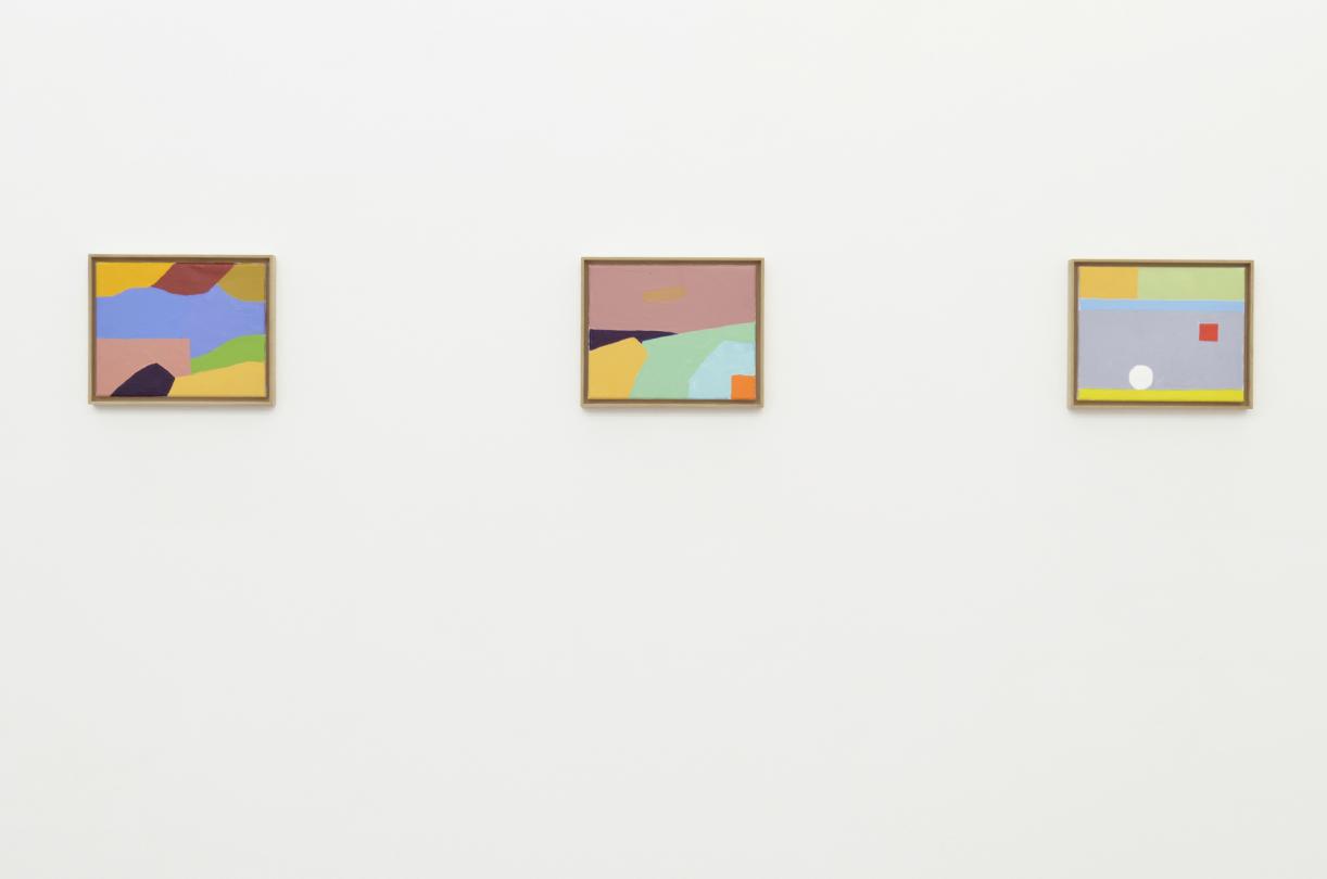 Etel Adnan: Works 1956 - 2012, 2012, Exhibition view, Sfeir-Semler Gallery Hamburg