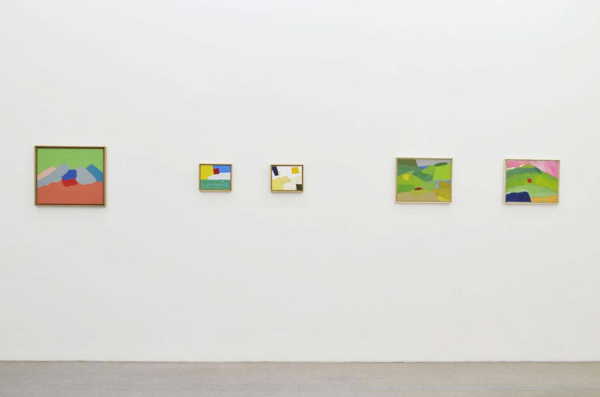 Etel Adnan: Works 1956 - 2012, 2012, Exhibition view, Sfeir-Semler Gallery Hamburg