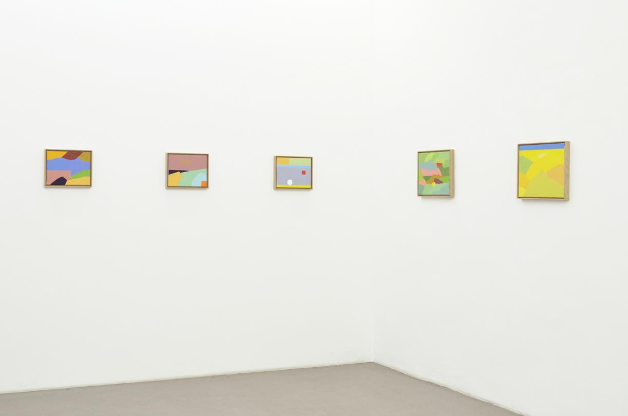 Etel Adnan: Works 1956 - 2012, 2012, Exhibition view, Sfeir-Semler Gallery Hamburg