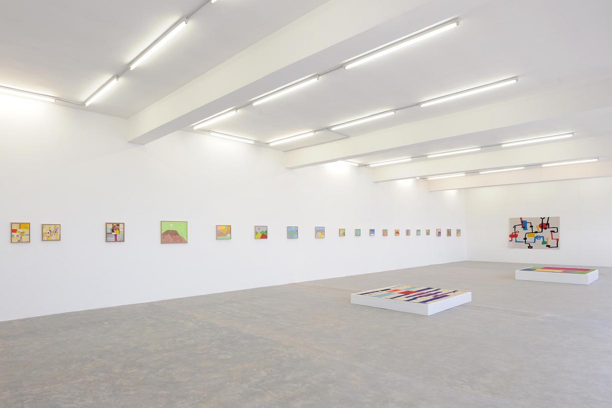 Etel Adnan, 2013, Exhibition view, Sfeir-Semler Gallery Beirut