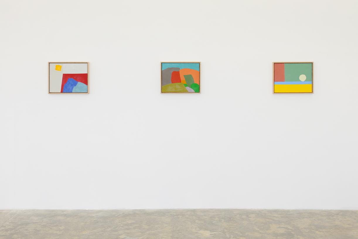 Etel Adnan, 2013, Exhibition view, Sfeir-Semler Gallery Beirut