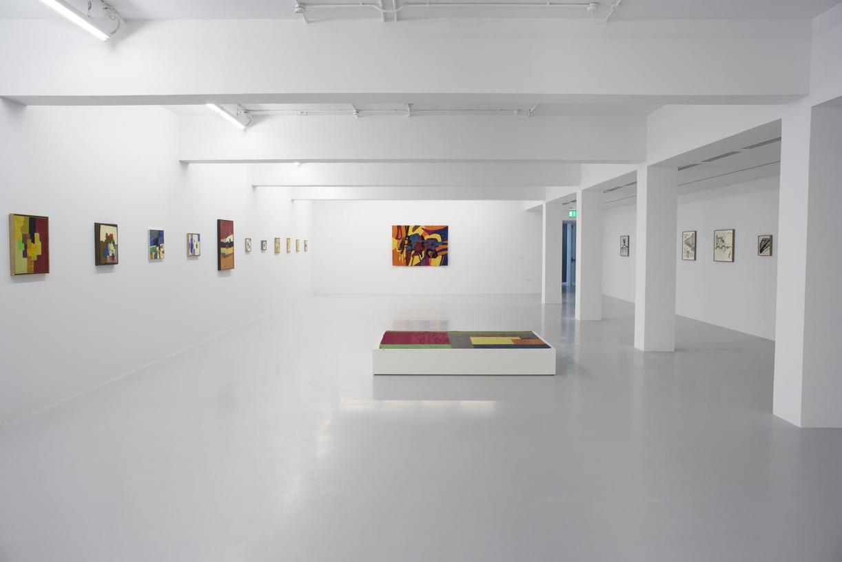 Etel Adnan in All Her Dimensions, 2014, Exhibition view, Mathaf: Arab Museum of Modern Art, Doha