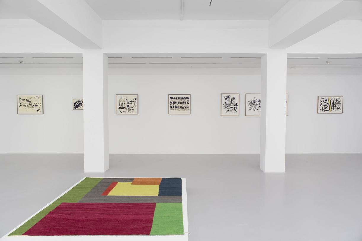 Etel Adnan in All Her Dimensions, 2014, Exhibition view, Mathaf: Arab Museum of Modern Art, Doha