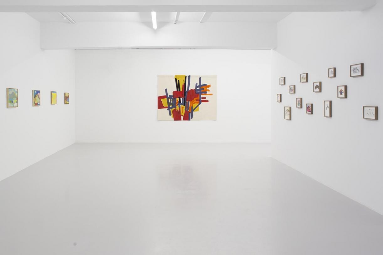 Etel Adnan in All Her Dimensions, 2014, Exhibition view, Mathaf: Arab Museum of Modern Art, Doha