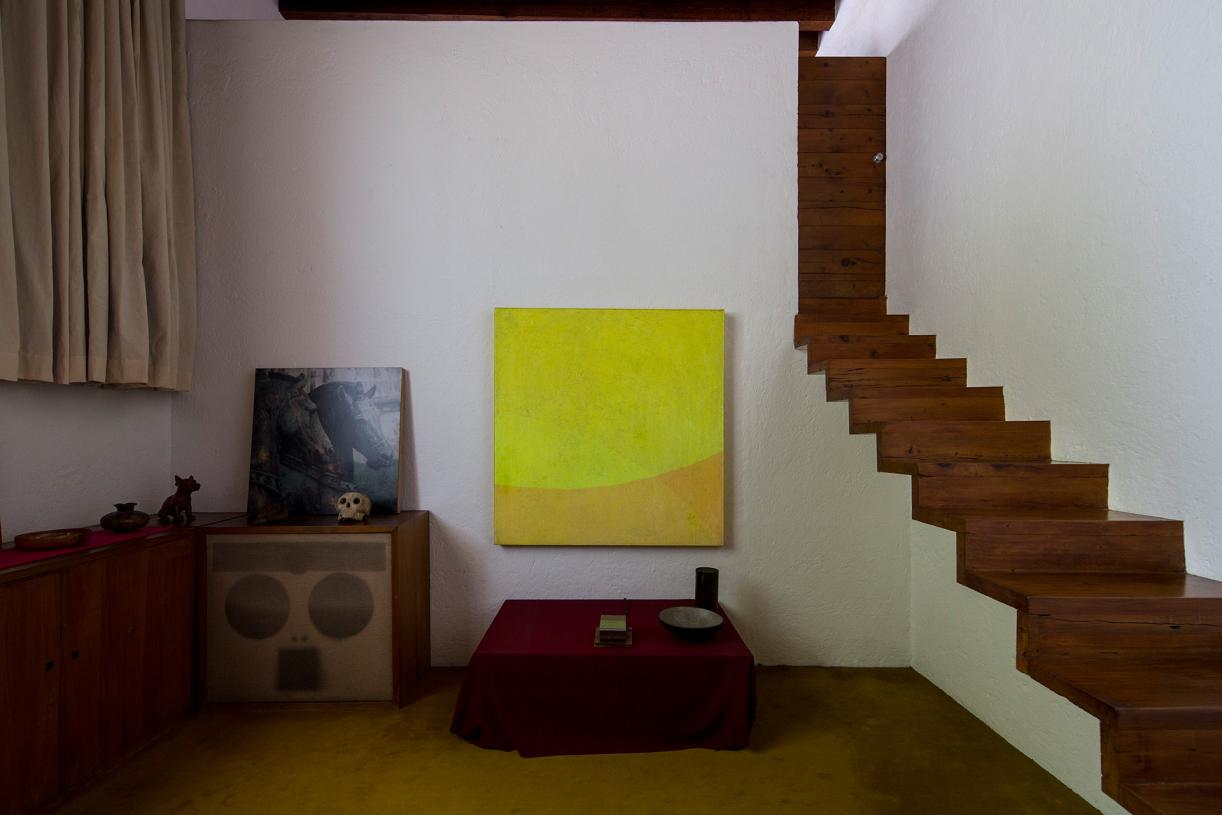 Double Skin, 2019, Exhibition view Casa Luis Barragán, Mexico City, 2019