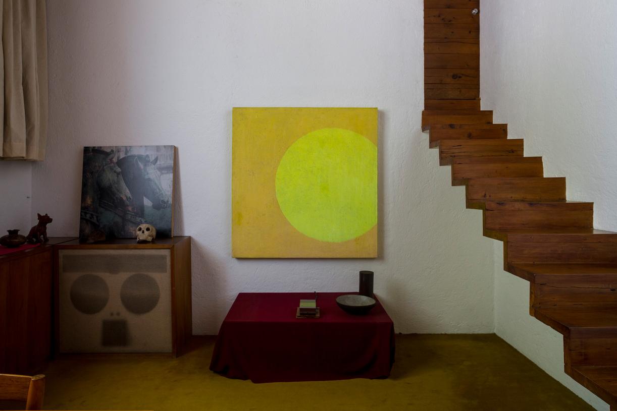 Double Skin, 2019, Exhibition view Casa Luis Barragán, Mexico City, 2019