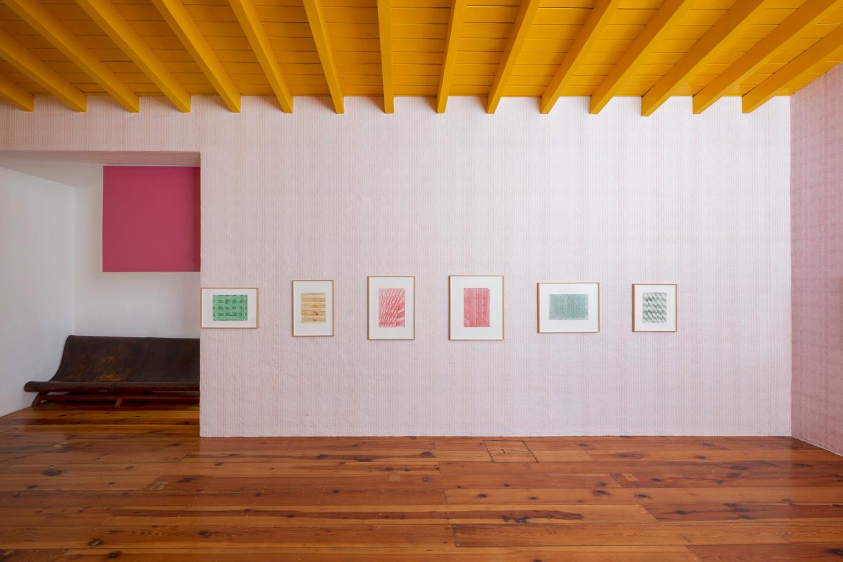 Double Skin, 2019, Exhibition view Casa Luis Barragán, Mexico City, 2019