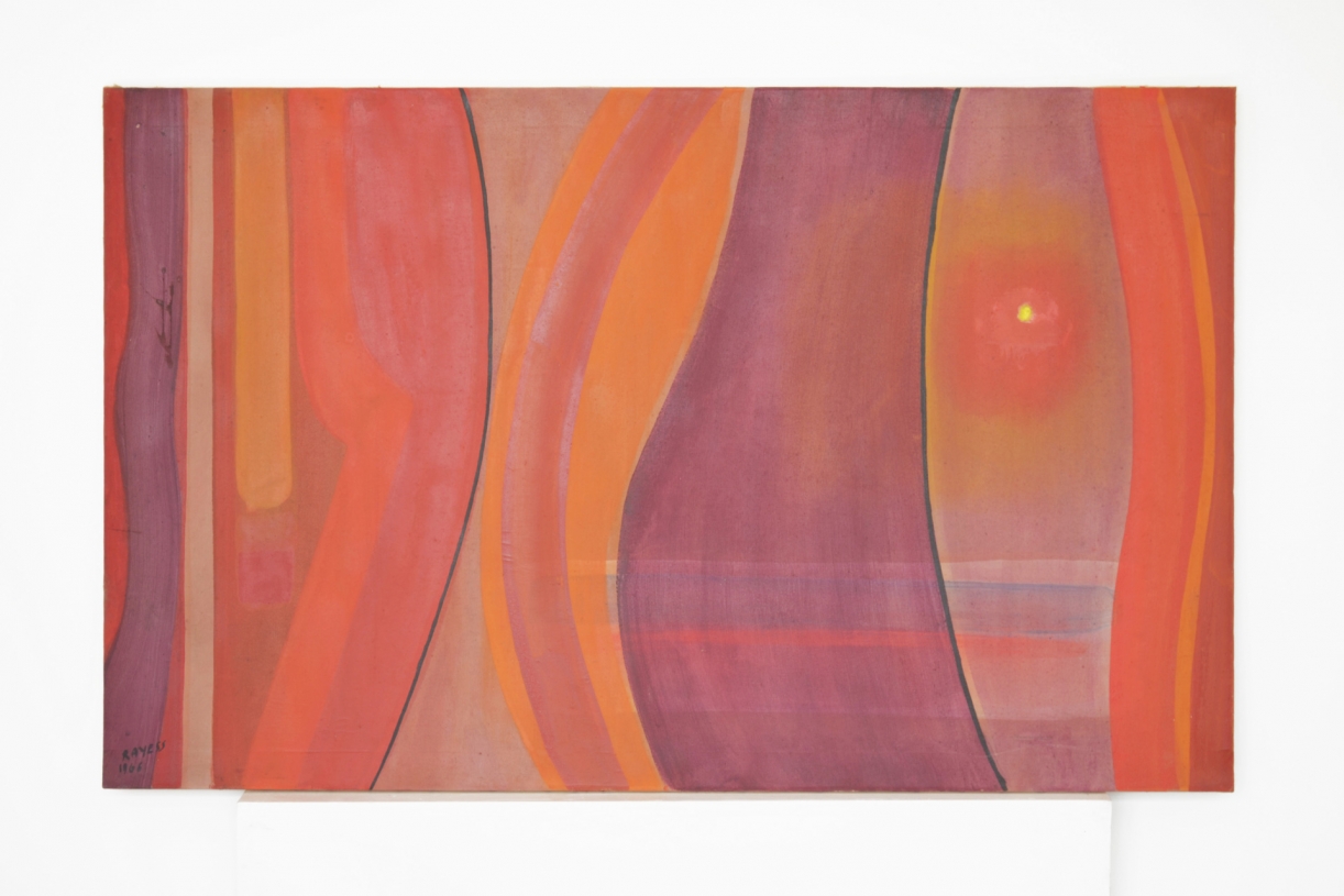 Untitled, 1966, Acrylic on canvas, 90 x 150 cm