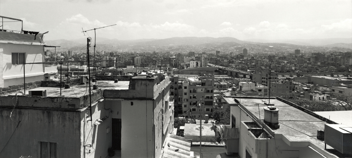 Balthasar Burkhard, Germany - Beirut, 2006, Vintage silver print, 78 x 166 cm