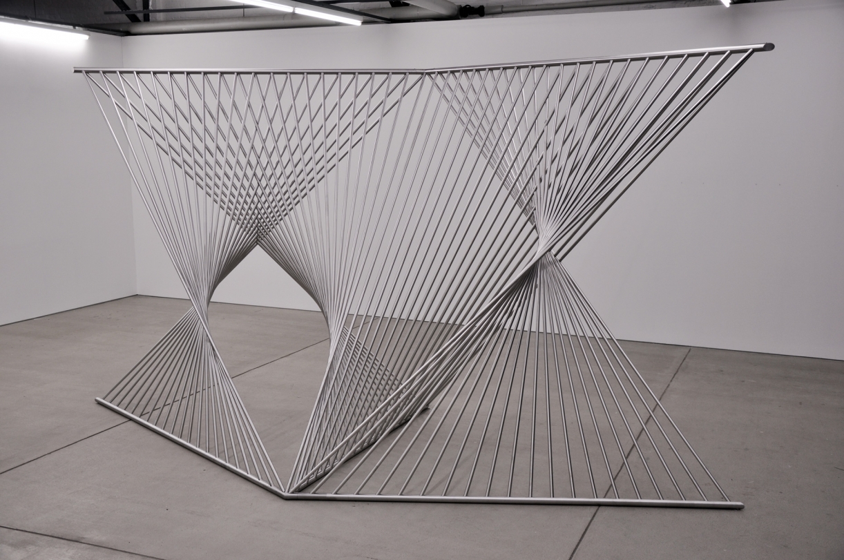 Timo Nasseri, Gon, 2011, Stainless steel, 296 x 560 x 230 cm, Edition 2 + 1 AP