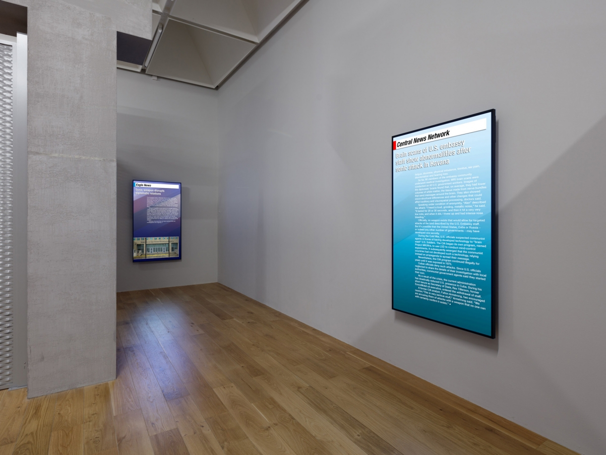 Sung Tieu, In Cold Print, Exhibition view, Nottingham Contemporary, 2020