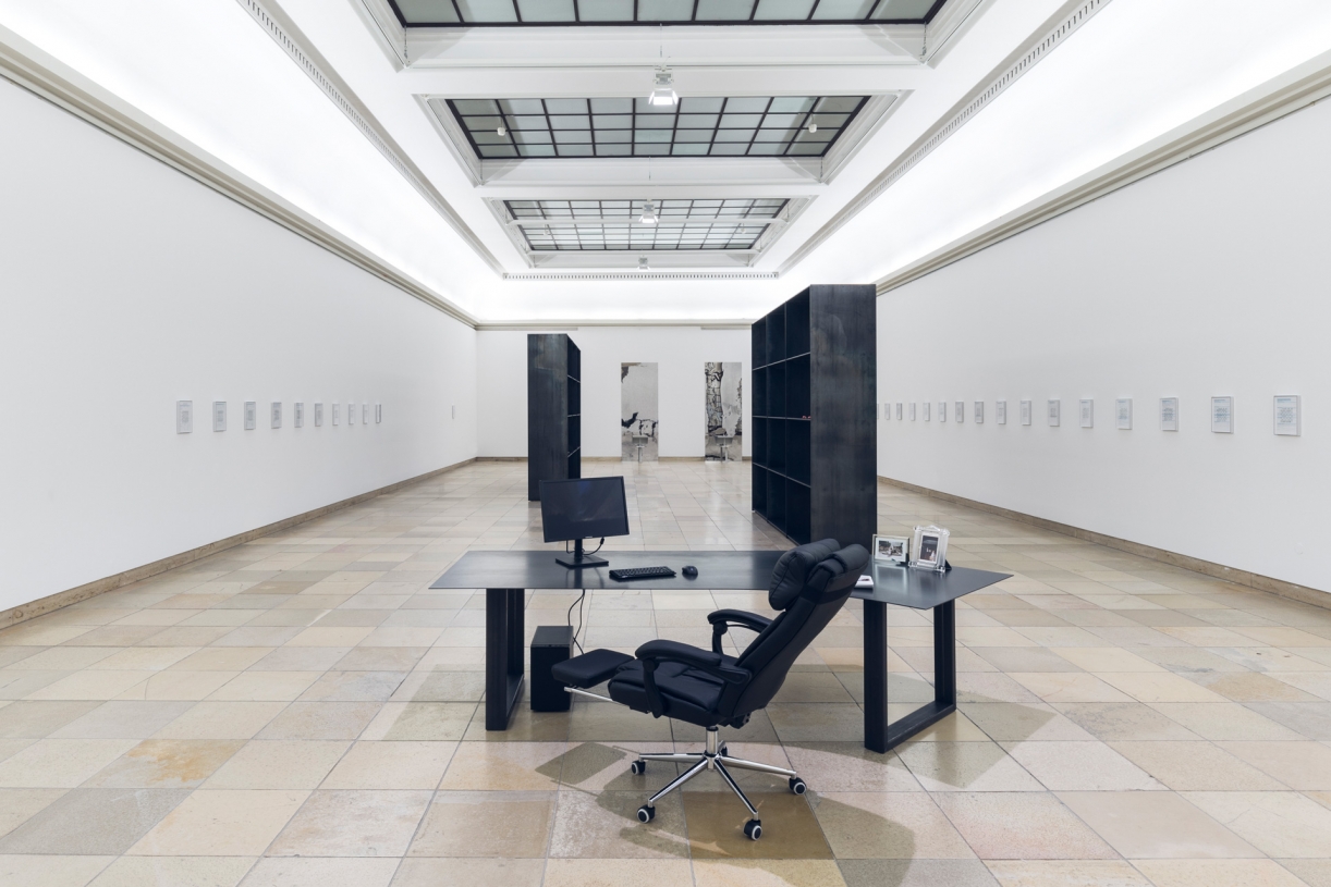 Sung Tieu, Zugzwang, Exhibition view, Haus der Kunst, 2020