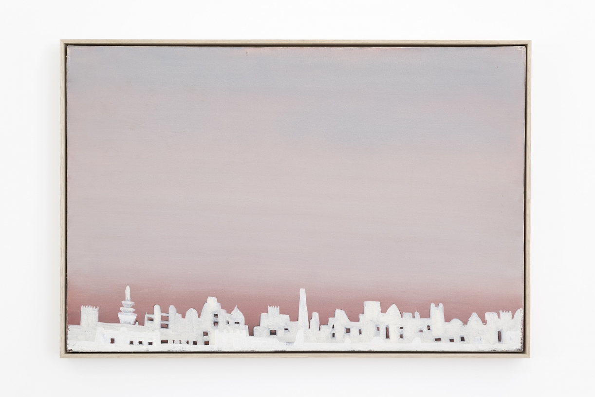 Aref El Rayess, Untitled (Deserts series), c.1986, Oil on canvas, 61 x 91,5 cm