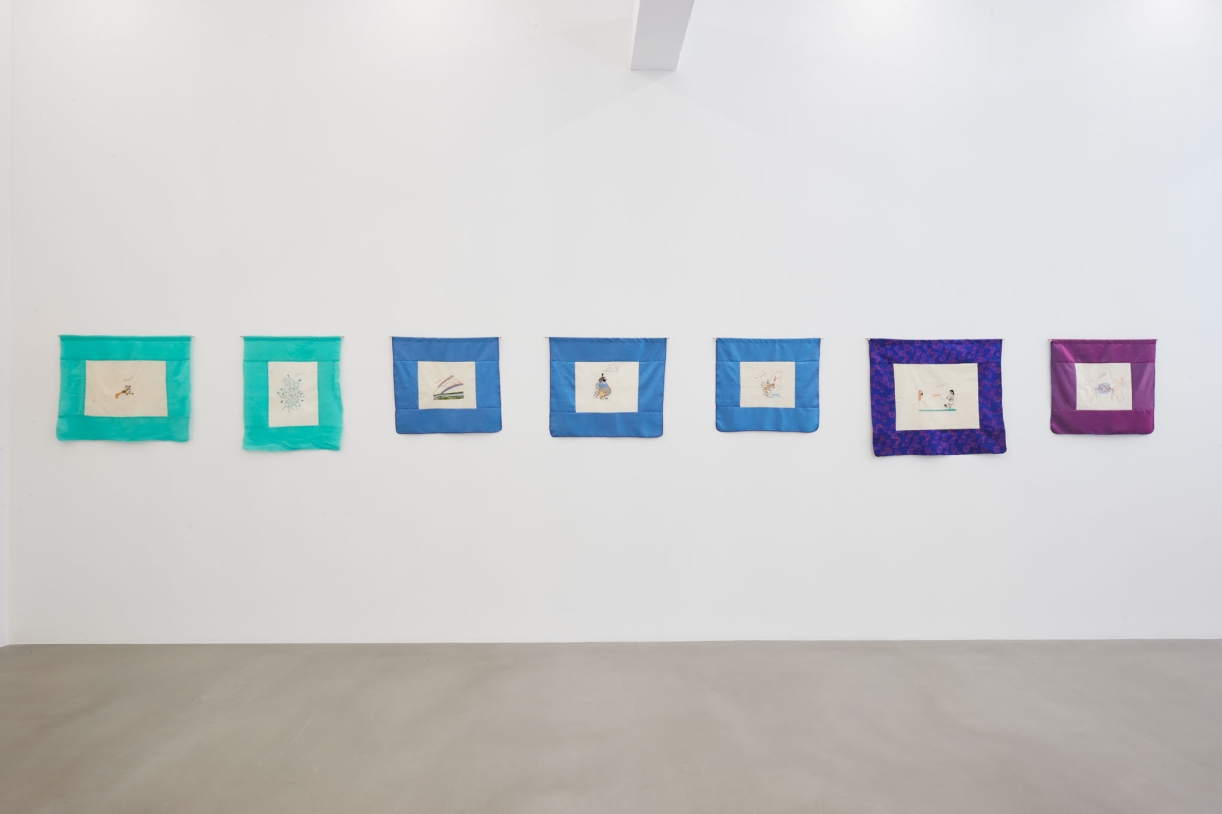 Mounira Al Solh, Exhibition view “Pocket Rhythms”, Sfeir-Semler Gallery, Hamburg, 2023