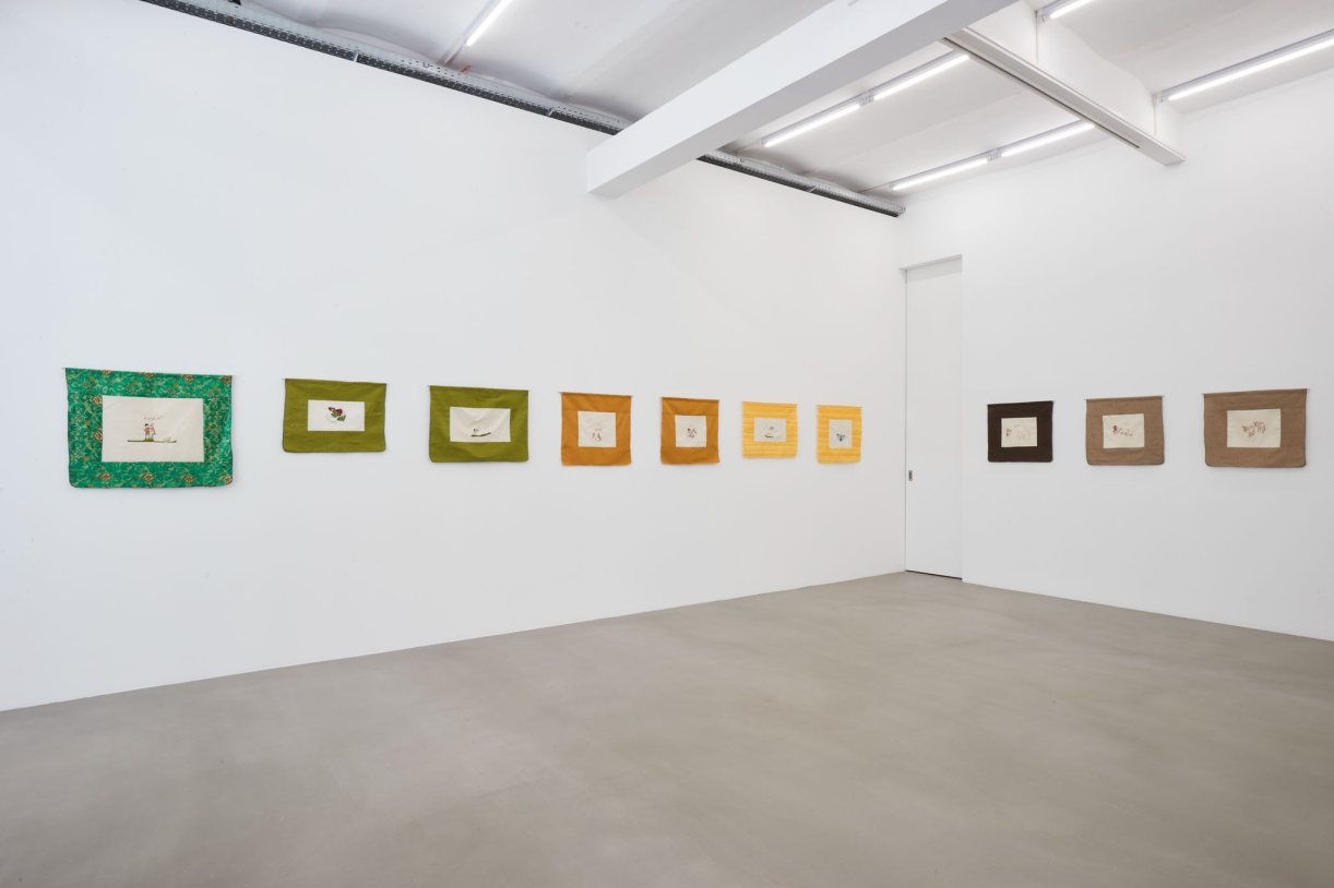 Mounira Al Solh, Exhibition view “Pocket Rhythms”, Sfeir-Semler Gallery, Hamburg, 2023