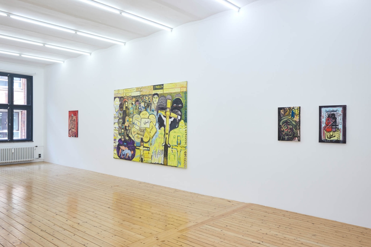 Mounira Al Solh, Exhibition view “Pocket Rhythms”, Sfeir-Semler Gallery, Hamburg, 2023