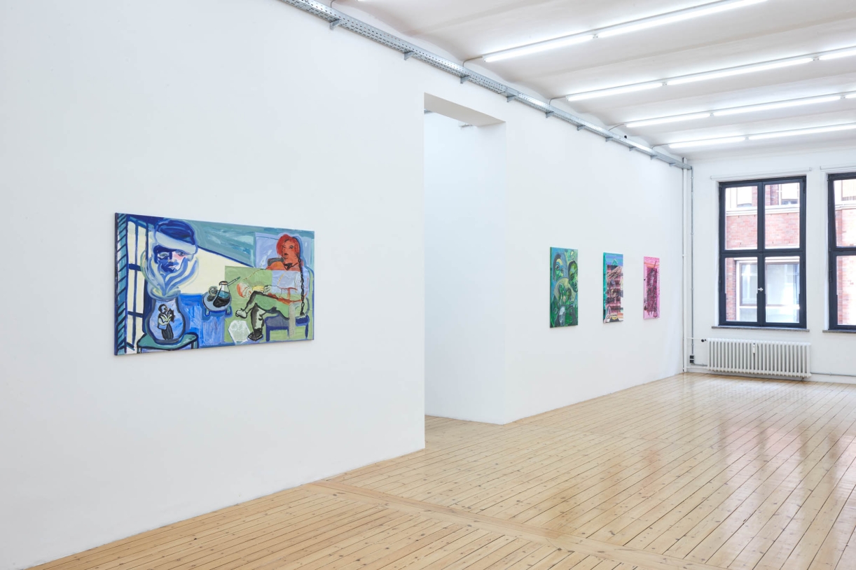 Mounira Al Solh, Exhibition view “Pocket Rhythms”, Sfeir-Semler Gallery, Hamburg, 2023