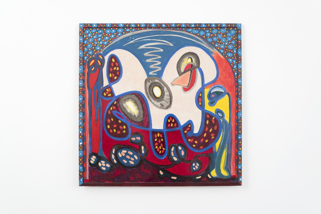 Untitled, 1999, Acrylic on masonite, 126 x 126 cm, AR-0791