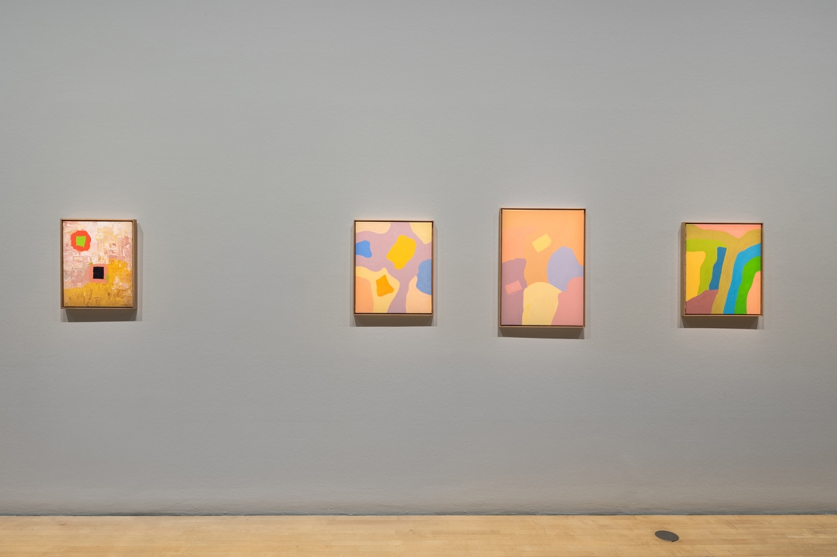 Etel Adnan, Exhibition views Lenbachhaus Munich 2022