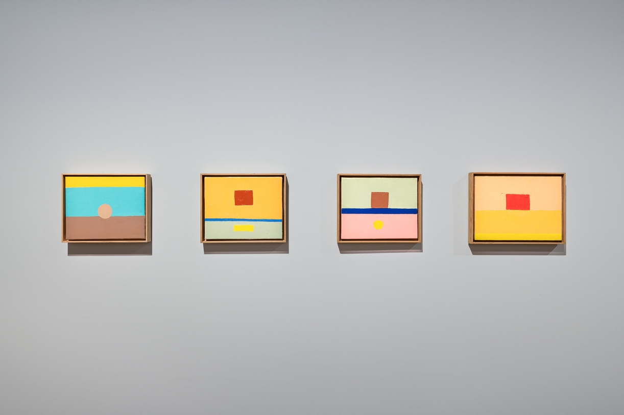 Etel Adnan, Exhibition views Lenbachhaus Munich 2022