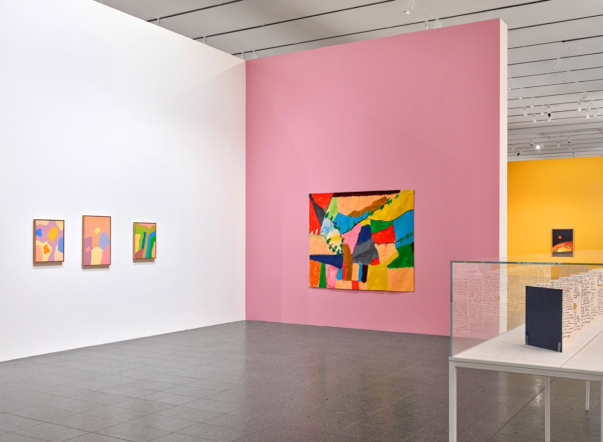 ETEL ADNAN. Poesie der Farben, Exhibition views K20 Düsseldorf 2023