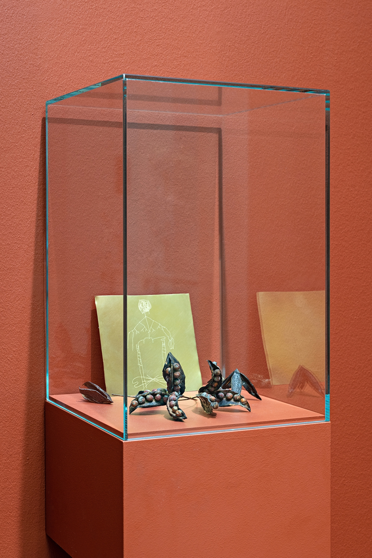 Untitled (stinking iris), installation view, Kunsthalle Bielfeld, Germany, 2023