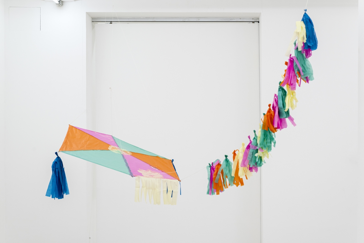 Mozi Kite, 2024, Silk paper