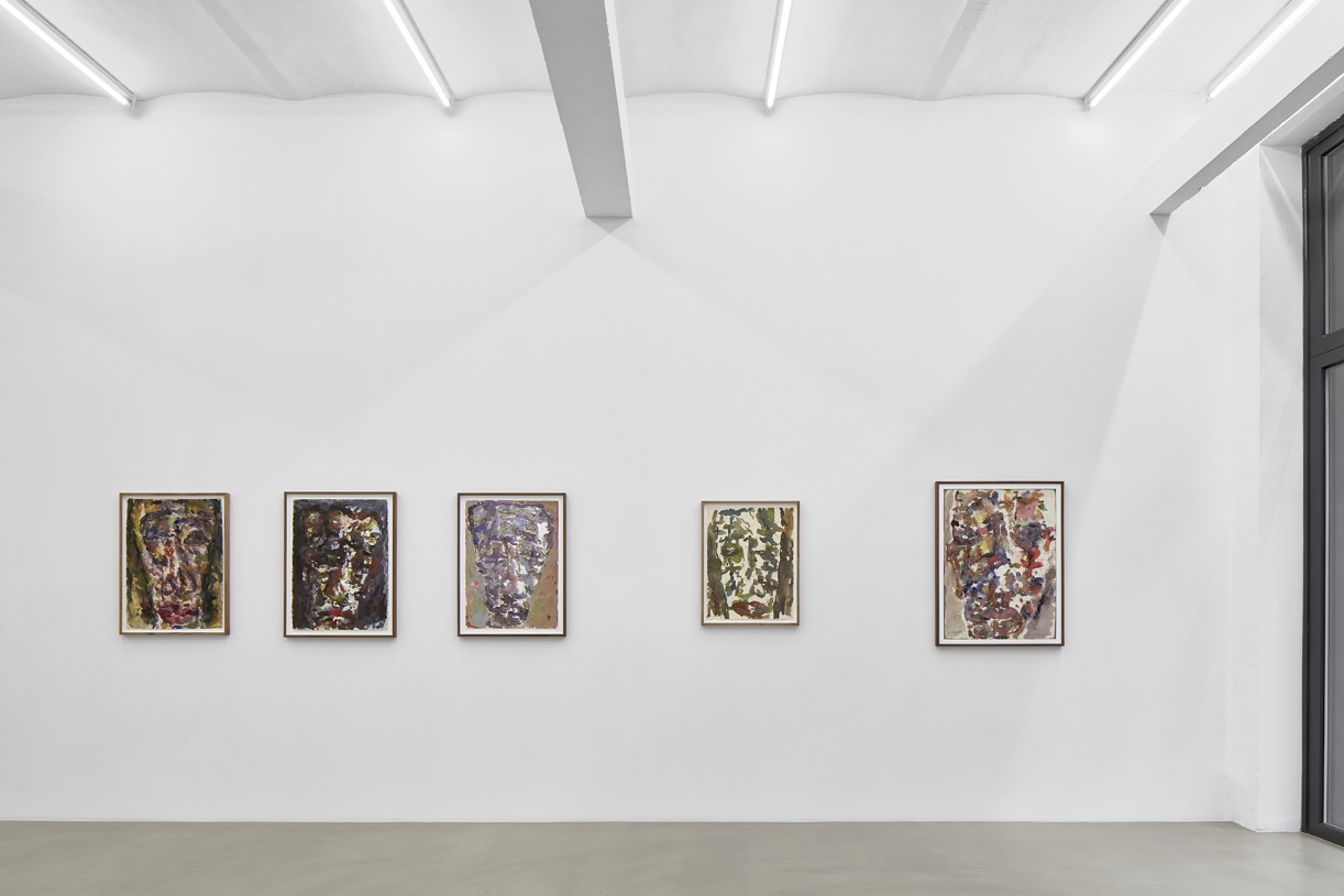 MARWAN: works from 1964 to 2008 – Works on paper, exhibition view, Sfeir-Semler Gallery, Hamburg