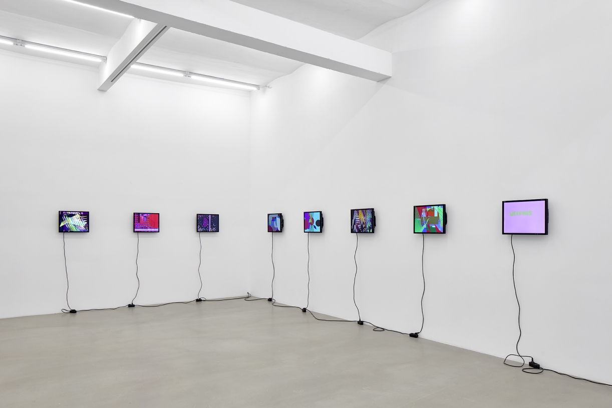 SAMIA HALABY: Fragments of time, exhibition view, Sfeir-Semler Gallery, Hamburg, 2024