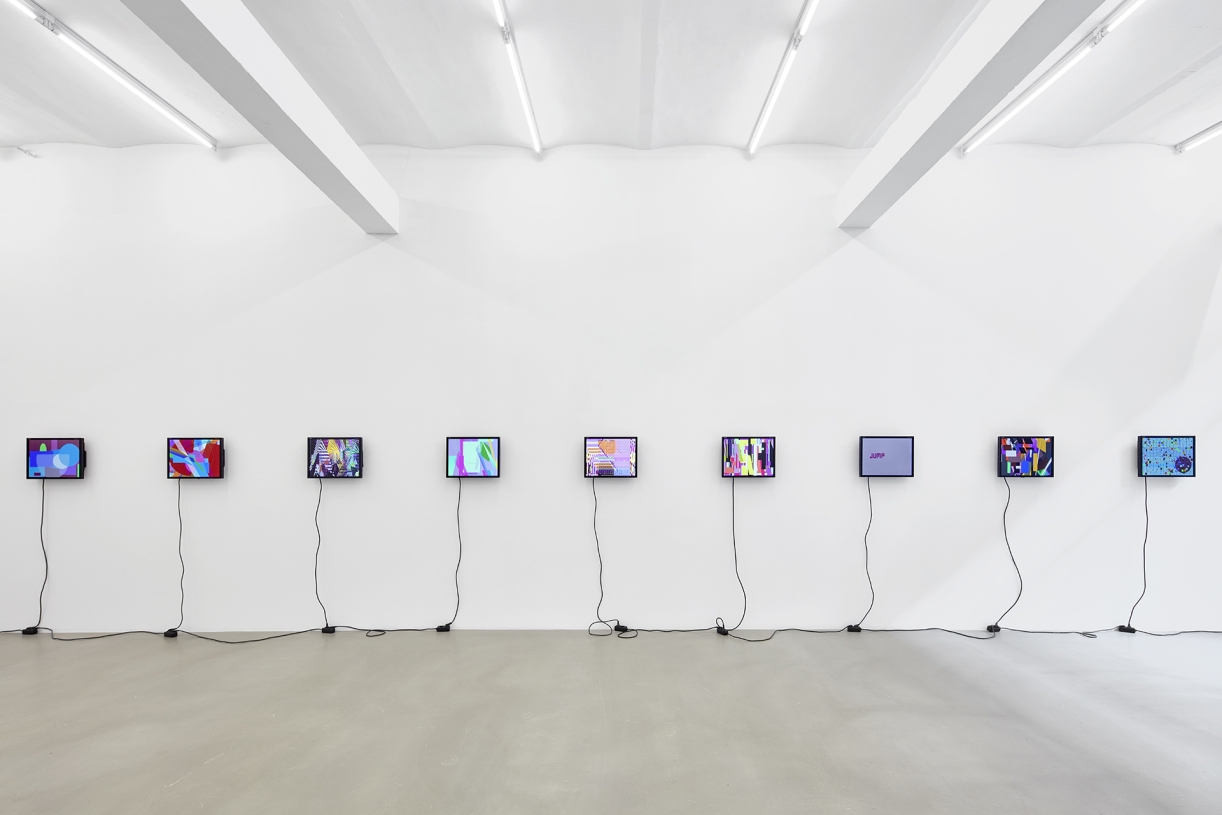 SAMIA HALABY: Fragments of time, exhibition view, Sfeir-Semler Gallery, Hamburg, 2024