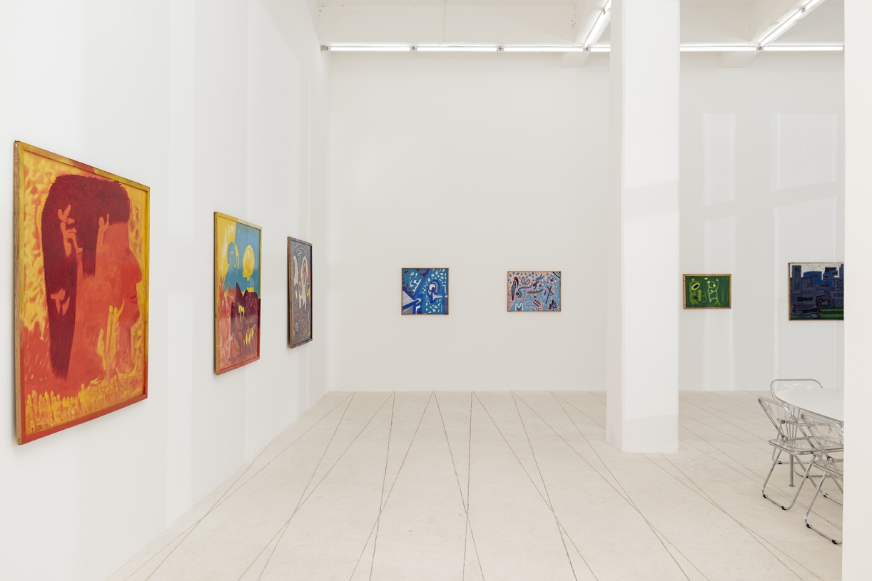 "Aref El Rayess: Paintings from 1999", exhibition view, Sfeir-Semler Downtown, Beirut