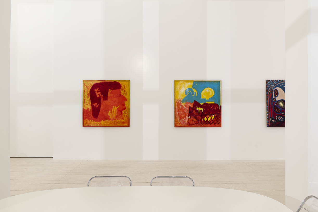 "Aref El Rayess: Paintings from 1999", exhibition view, Sfeir-Semler Downtown, Beirut