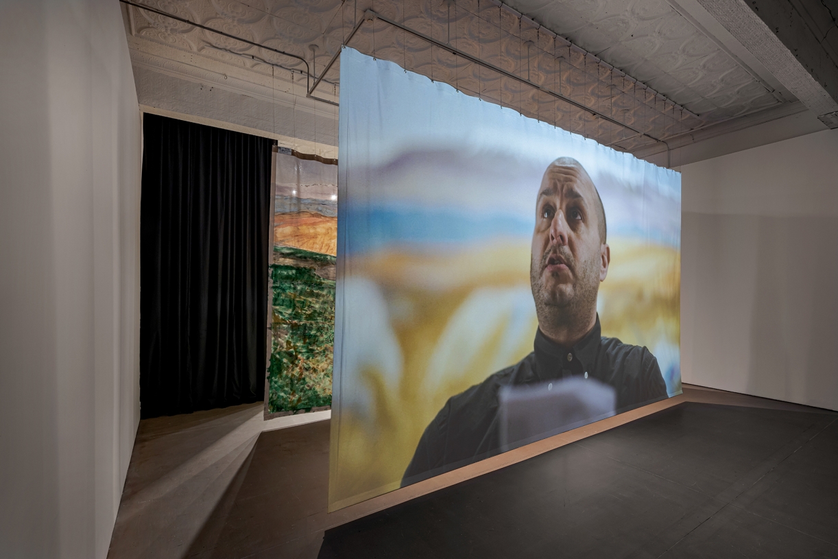 45th Parallel, installation view, Toronto Biennial, Toronto, Canada