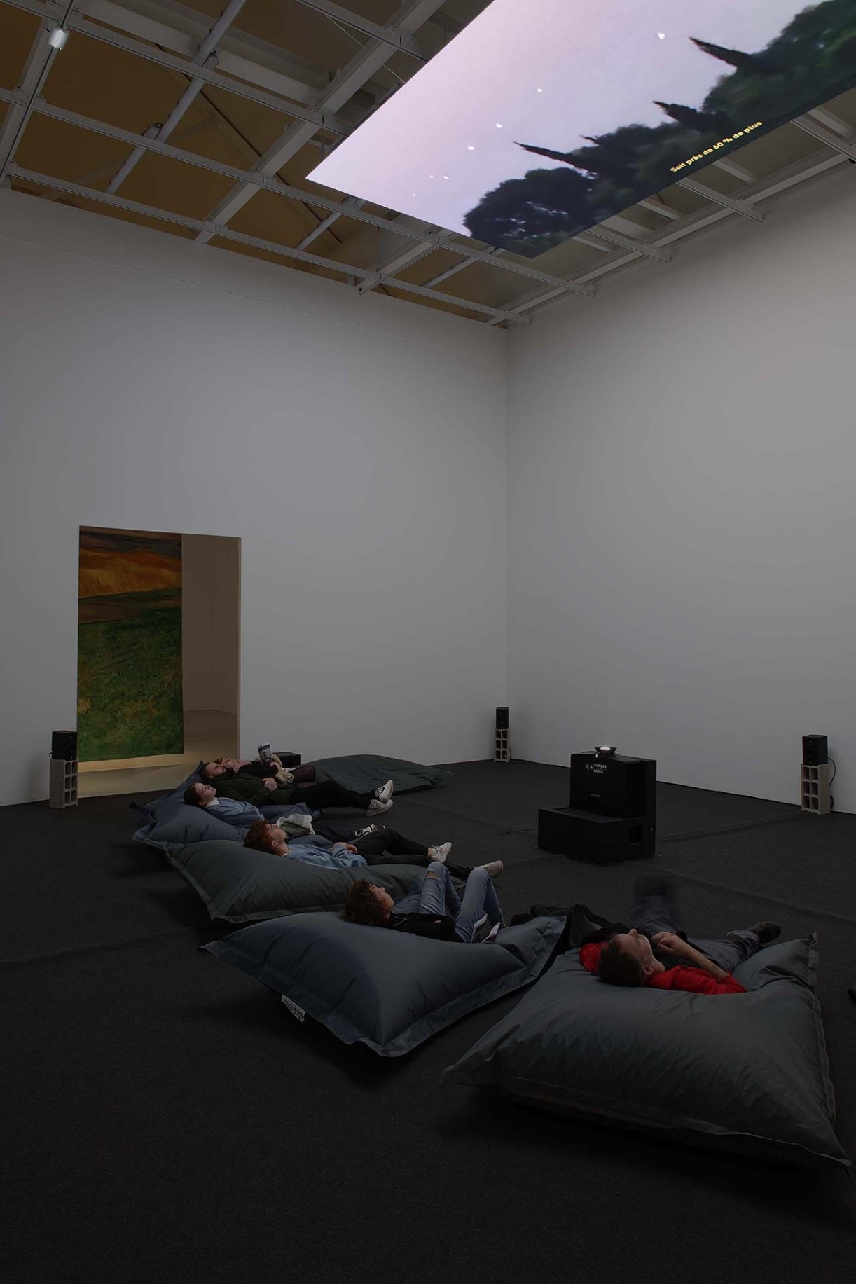 The Diary of a Sky, 2023, installation view, FRAC, Besançon, France