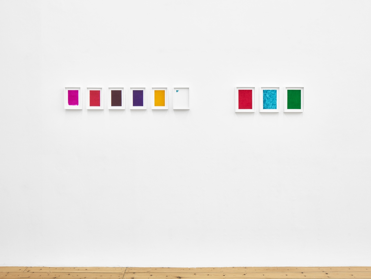 Out of the blue, exhibition view, 2024, Sfeir-Semler Gallery Hamburg, Germany