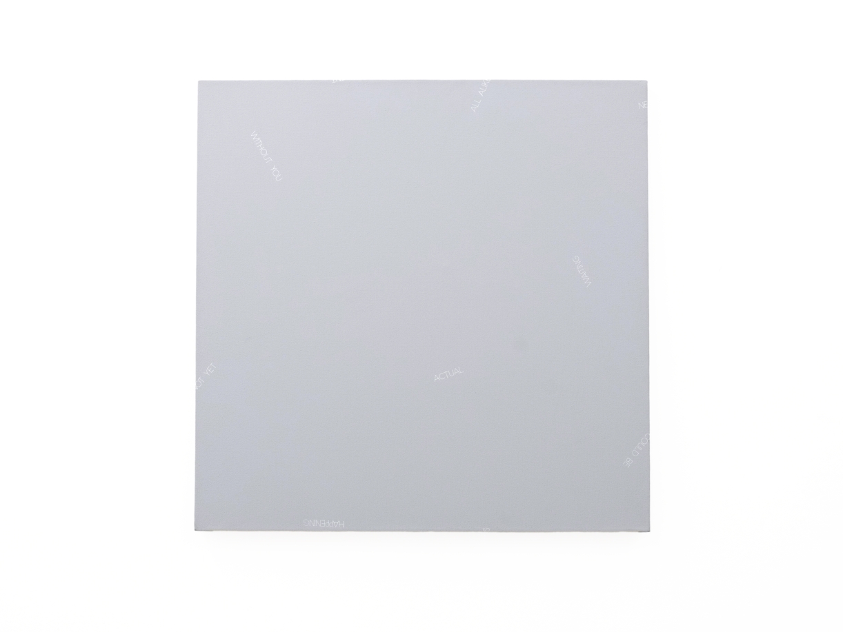 Untitled, 1990, Acrylic on canvas, 101,6 x 101,6 cm