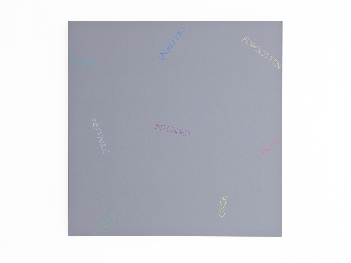 Forgotten Different, 2009, Acrylic on canvas, 91,5 x 91,5 cm